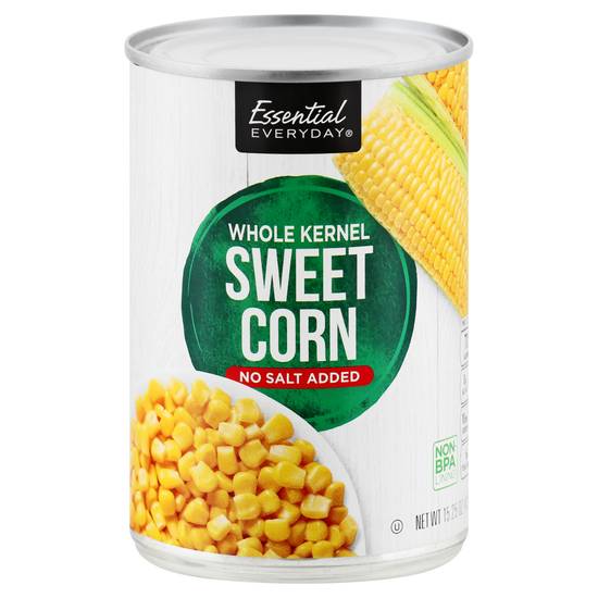 Essential Everyday Whole Kernel No Salt Added Sweet Corn (15.3 oz)