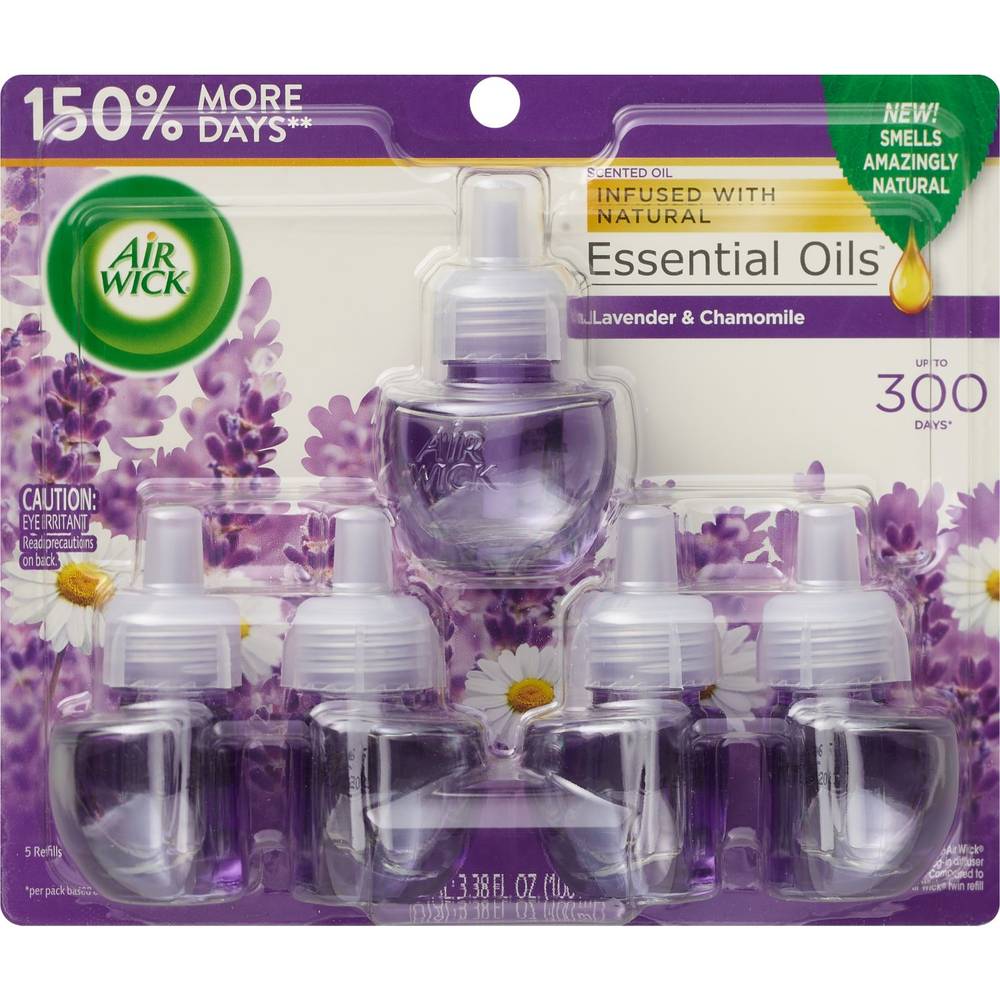 Air Wick® Scented Oil Refills, Lavender, 5 Ct