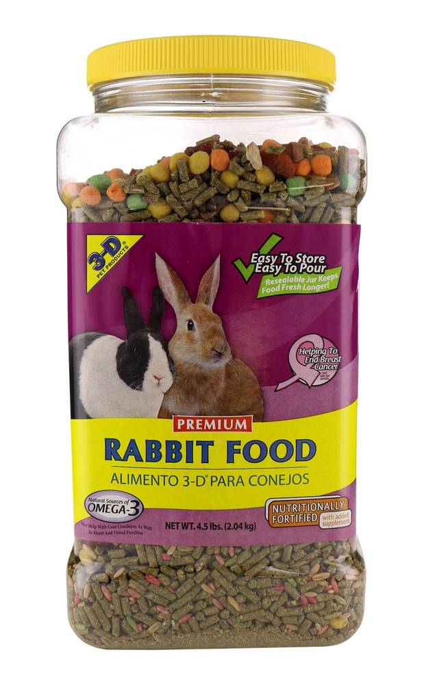 3-D Pet Products Rabbit Food