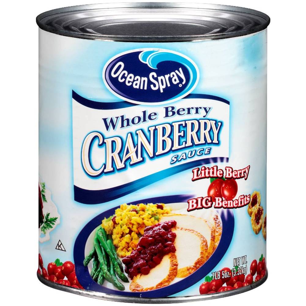 Ocean Spray Whole Berry Cranberry Sauce (10 x 13.9 oz)