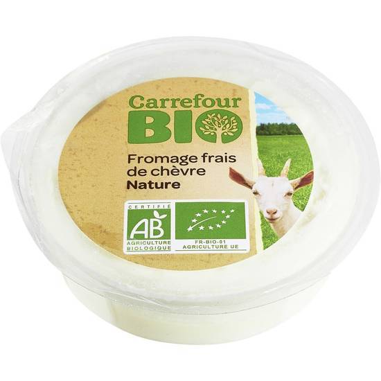 Carrefour Bio - Fromage frais de chèvre nature