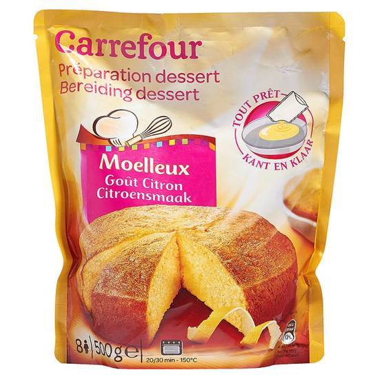Carrefour - Préparation dessert moelleux (citron)