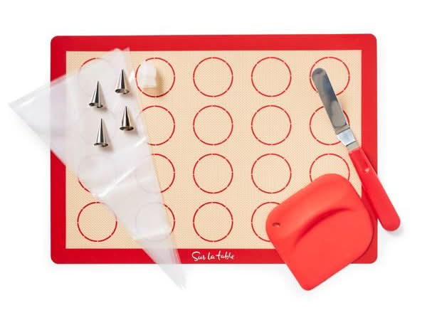 Sur La Table Macaron Kit Red Set of 22