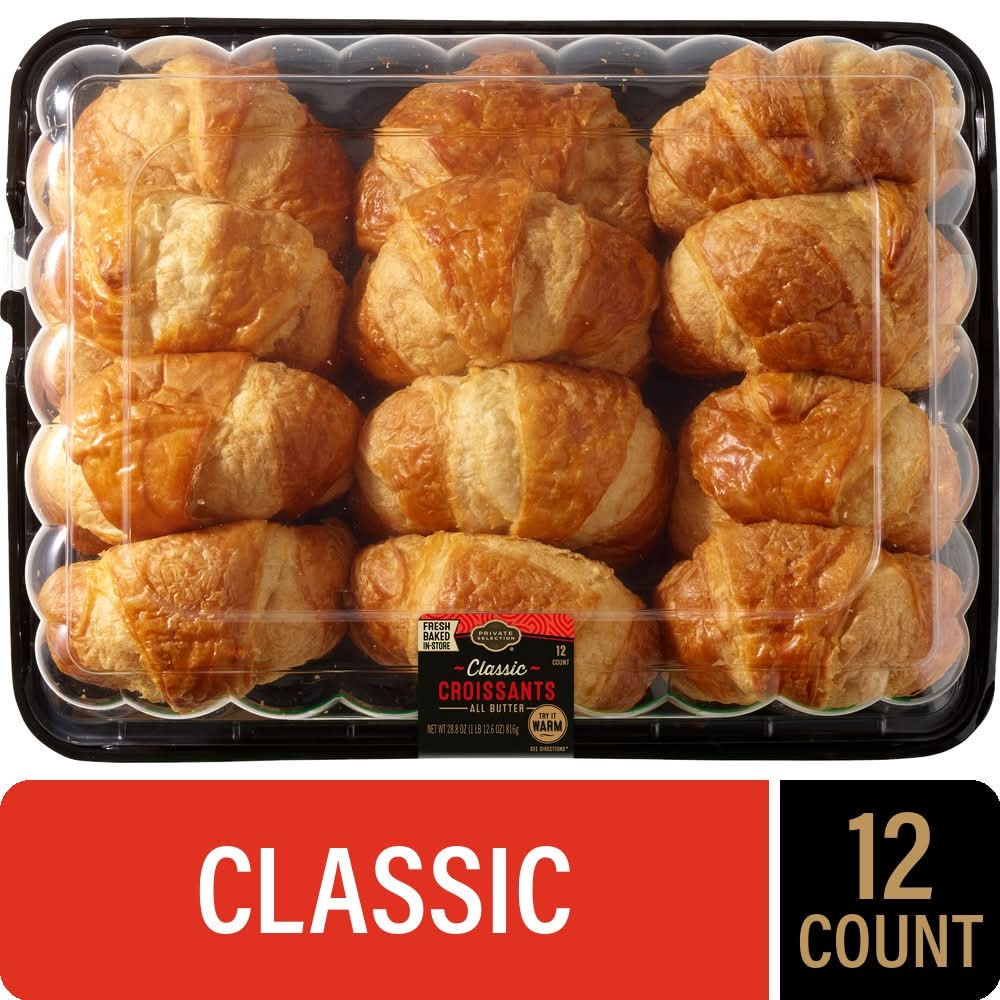 Private Selection Classic All Butter Croissants