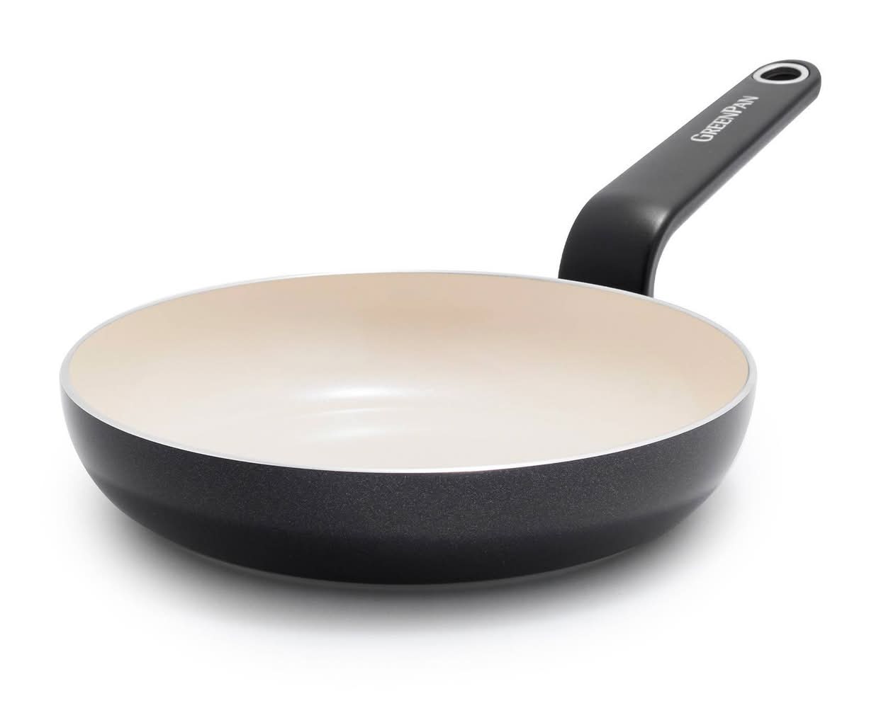 GreenPan Rio Advanced,Ceramic Nonstick Fry Pan, 8 in, Black