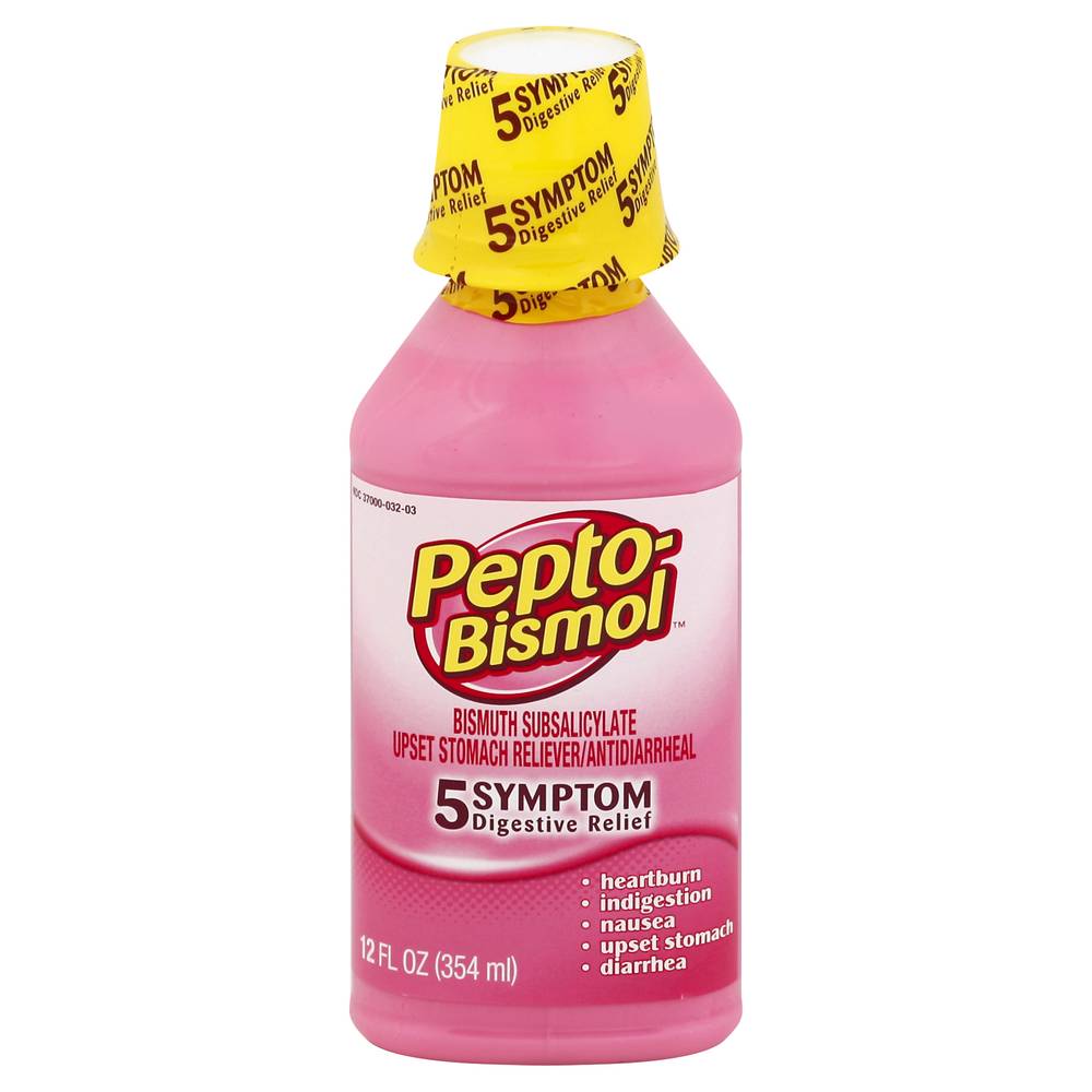 Pepto-Bismol Original Upset Stomach Reliever & Antidiarrheal (12.5 oz)