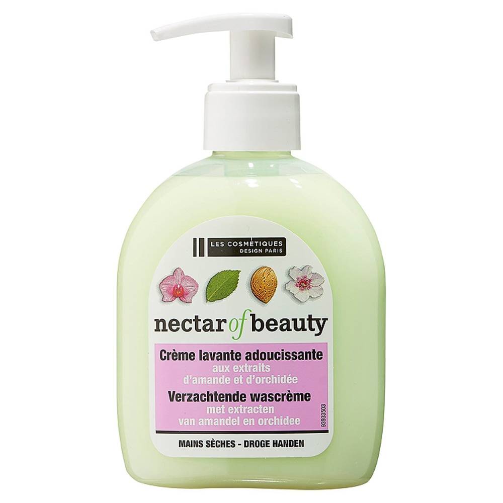 Nectar of Nature - Crème lavante adoucissante au lait d'amande et et orchidée (330ml)