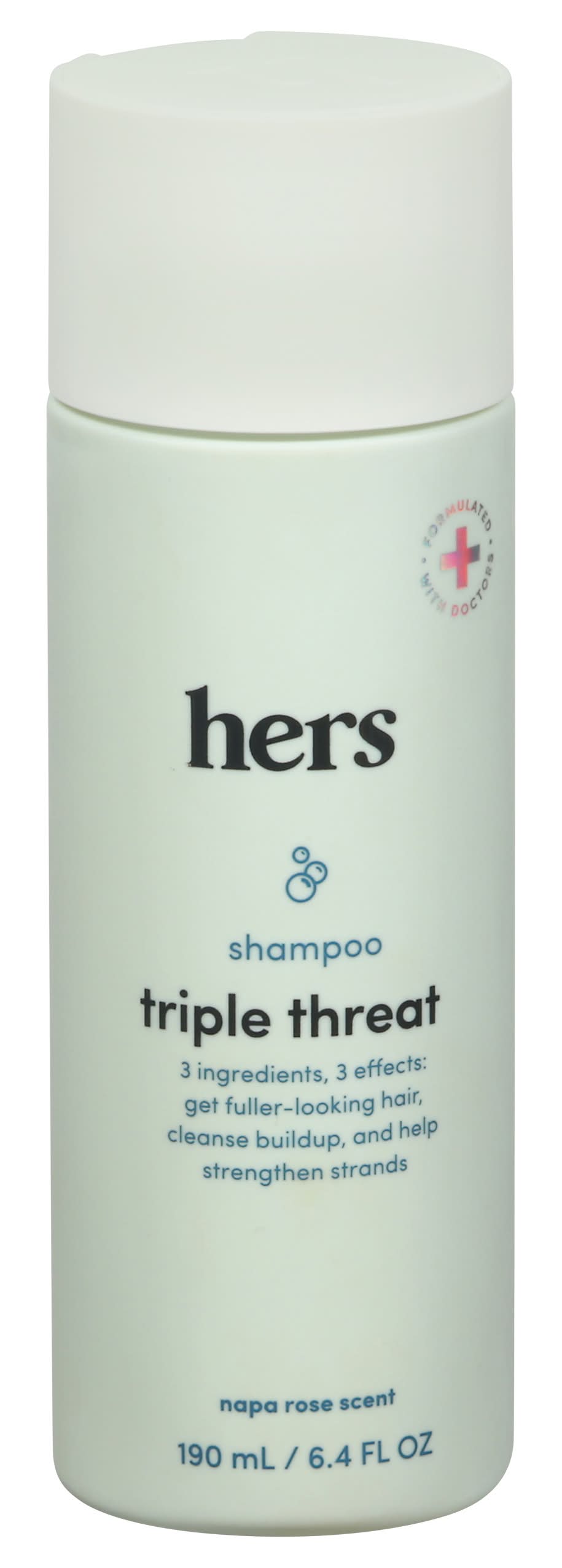hers Triple Threat Napa Rose Scent Shampoo (6.4 fl oz)