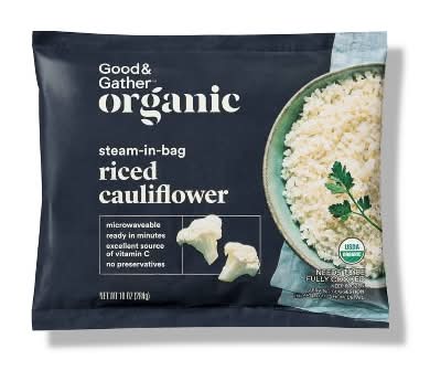 Good & Gather Organic Frozen Riced Cauliflower (10 oz)