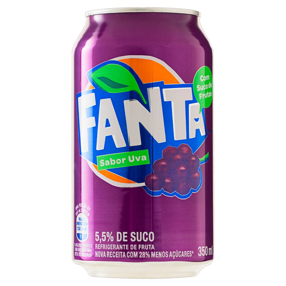 Fanta · Refrigerante sabor uva (350 ml)