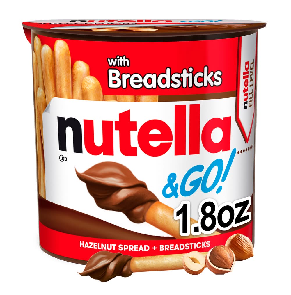 Nutella & Go! Hazelnut Spread With Breadsticks (1.8 oz)