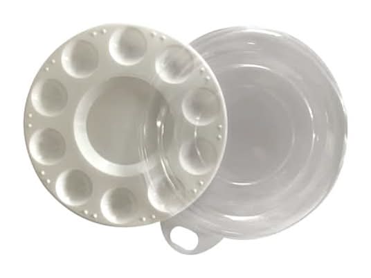 Craft Smart 10 Well Paint Palette With Lid (2 ct)