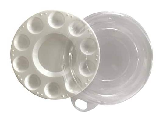 Craft Smart 10 Well Paint Palette With Lid (2 ct)