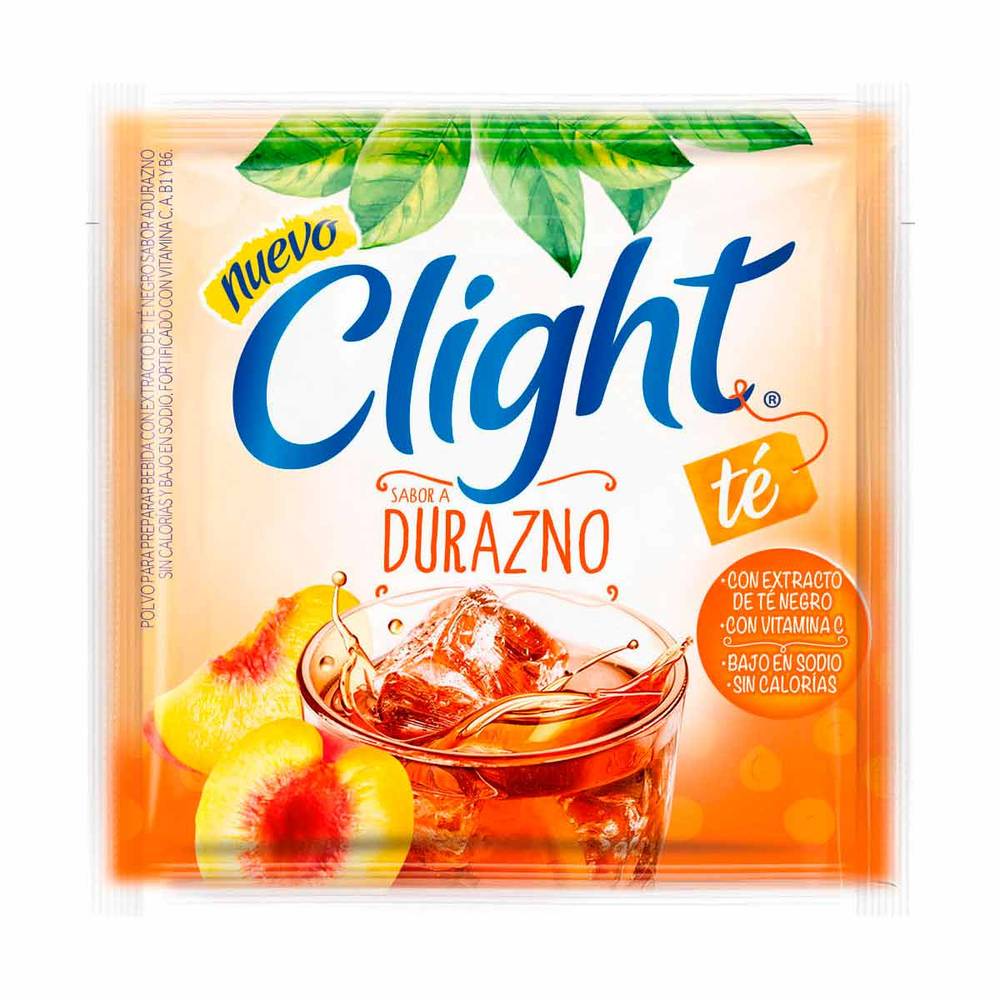 Clight polvo para preparar té (durazno)