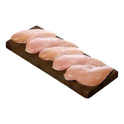 Poitrines de poulet parées et désossées, format familial - Boneless trimmed chicken breasts (1 tray (approx. 1 kg))