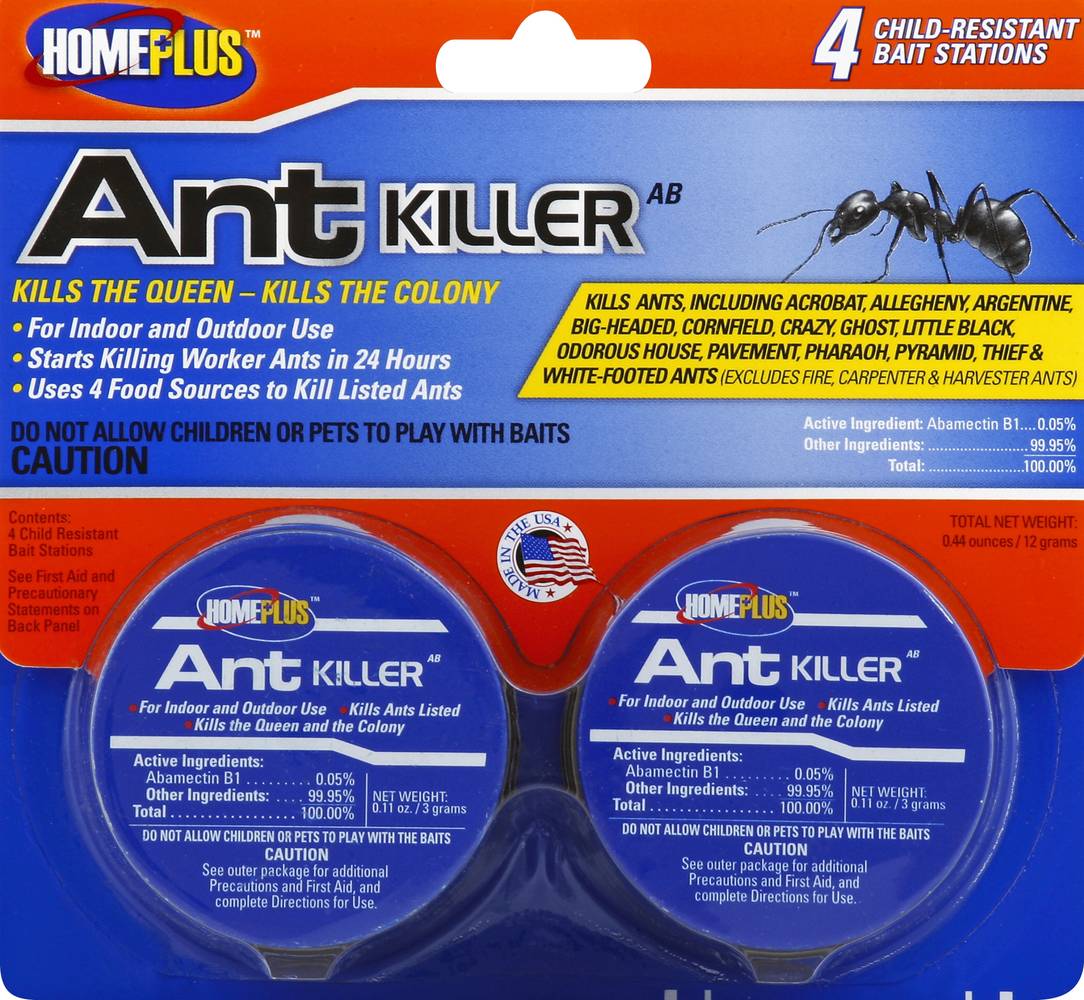 Homeplus Ant Killer Child-Resistant Bait Stations (22.7 g)