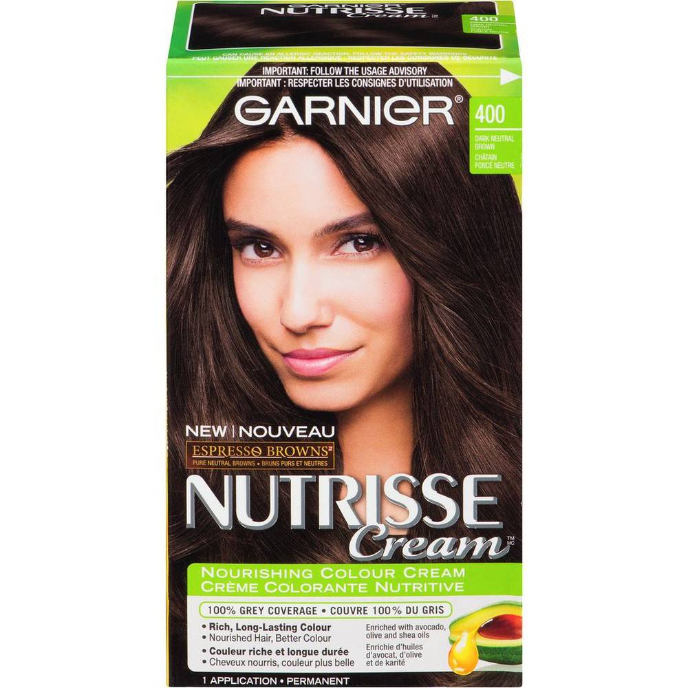 Garnier Nutrisse Cream, Icy Brown 4 (220 g)