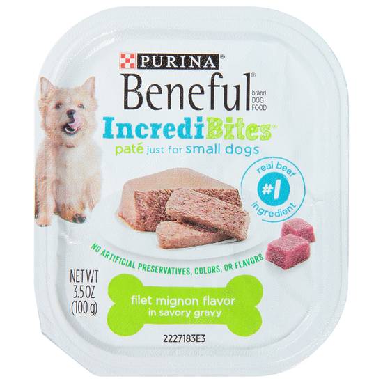 Purina Beneful Incredibites Pate Just For Small Dogs