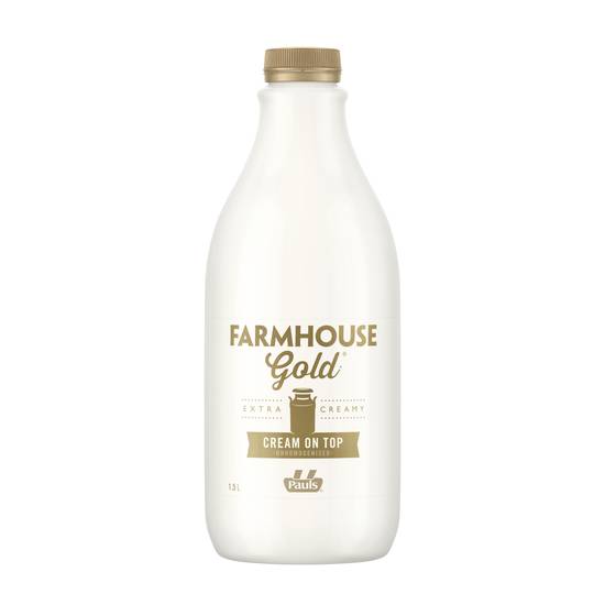 Pauls Farmhouse Gold Cream on Top Milk 1.5L
