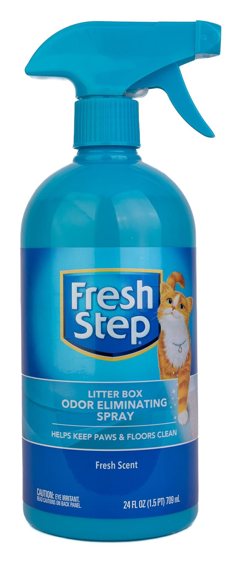 Fresh Step® Litter Box Odor Eliminating Spray Cat Deodorizer For All Litter Types (Size: 24 Fl Oz)