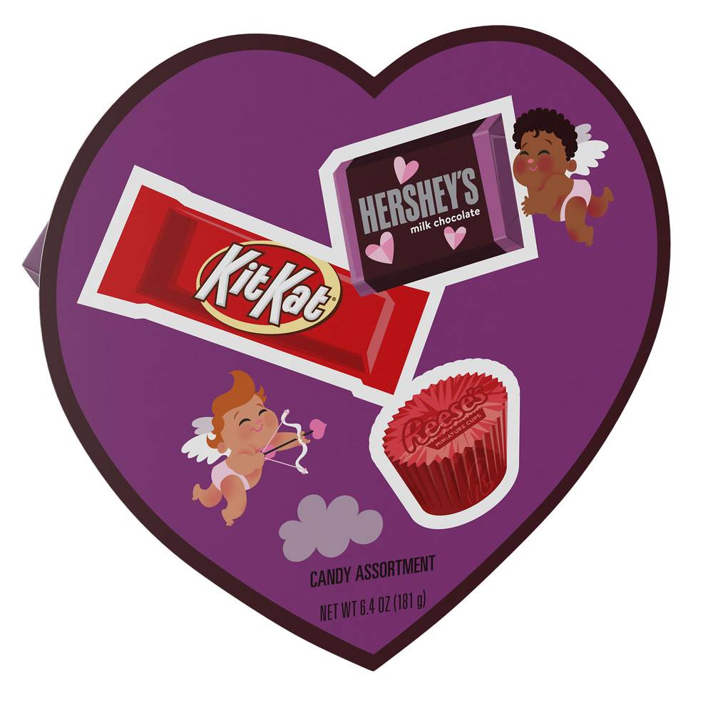 Hershey's Valentines Assorted Milk Chocolate (6.4 oz)