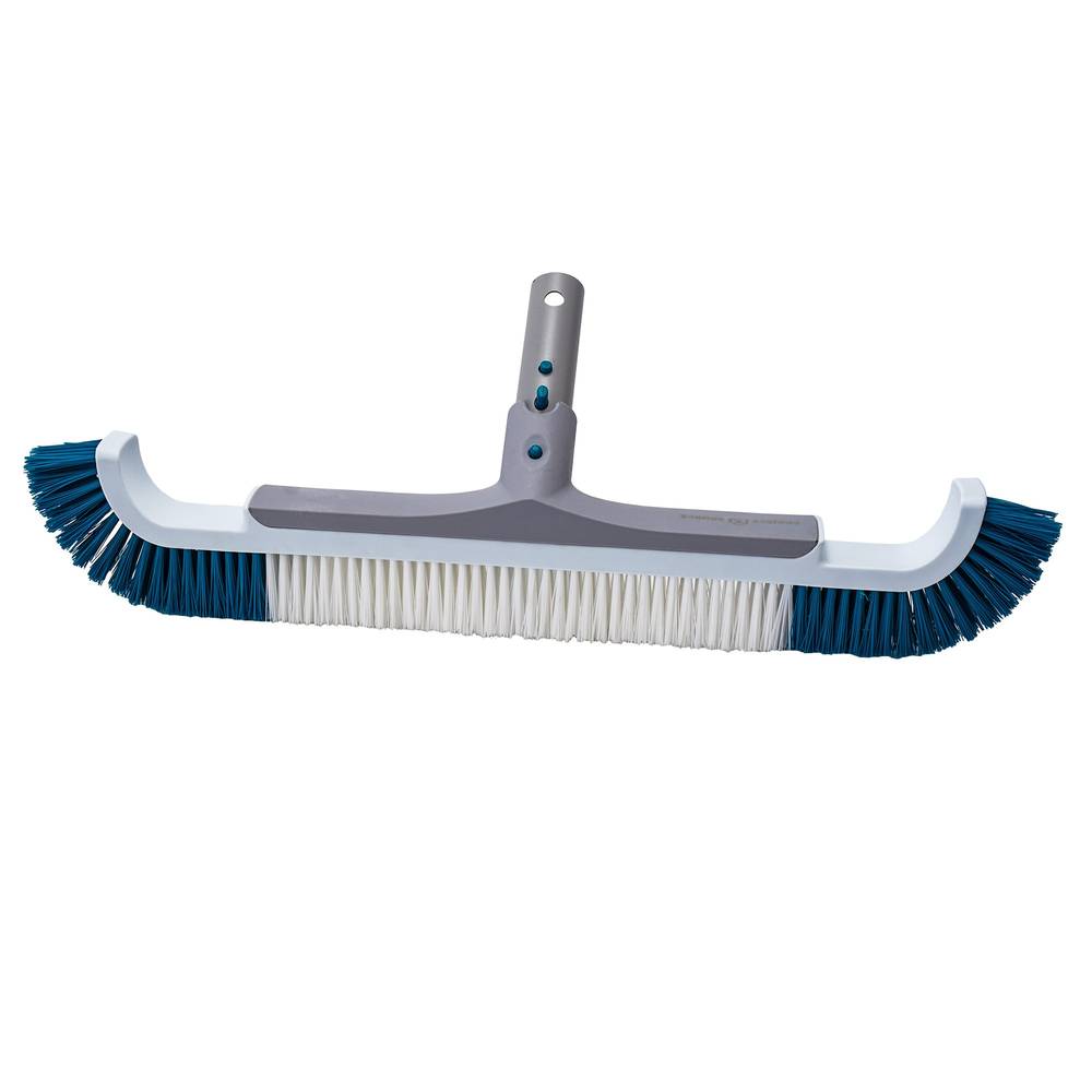 Project Source 20-in Plastic Wall Brush Pool Brush Safe For Concrete Surfaces Safe For Vinyl Surfaces Safe For Plaster Surfaces | BA060-PS