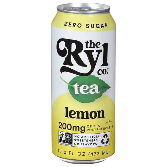 The Ryl Company Zero Sugar Lemon Tea (16 fl oz)