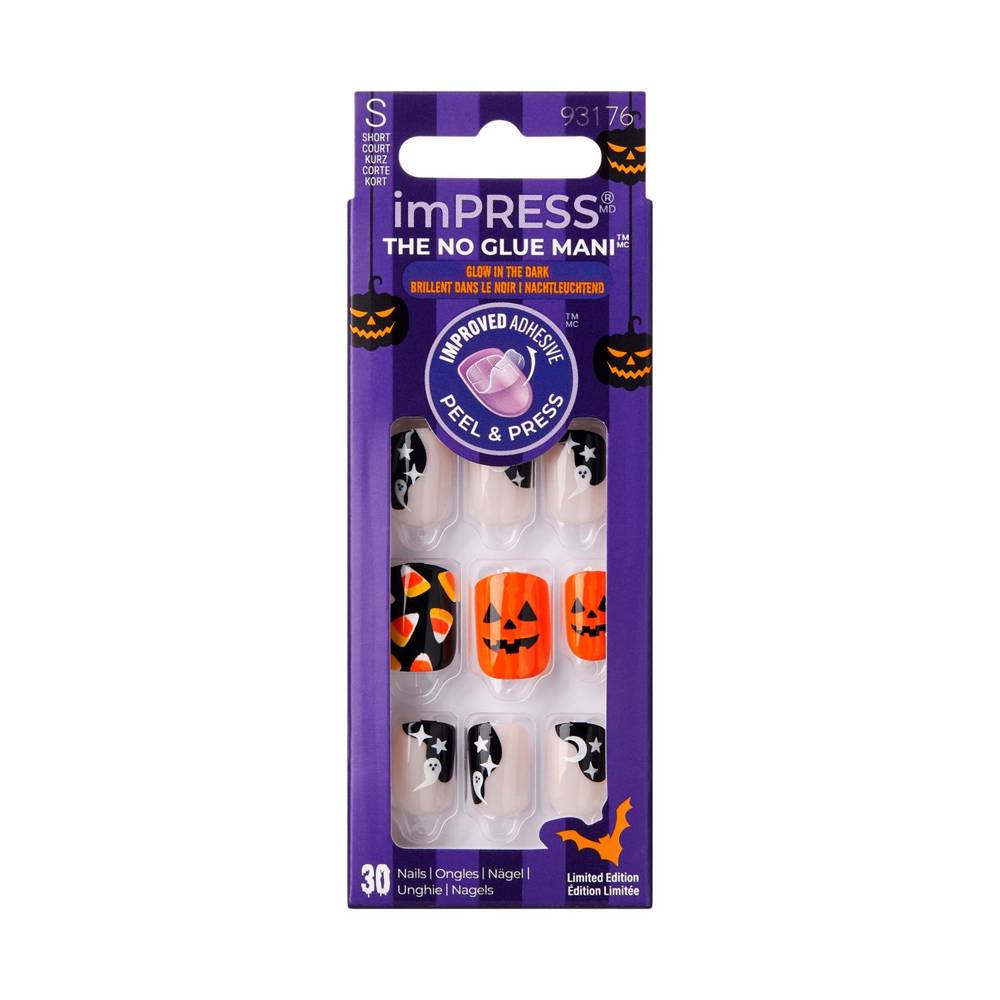 KISS Lazy Bones Impress Nails (30 ct)