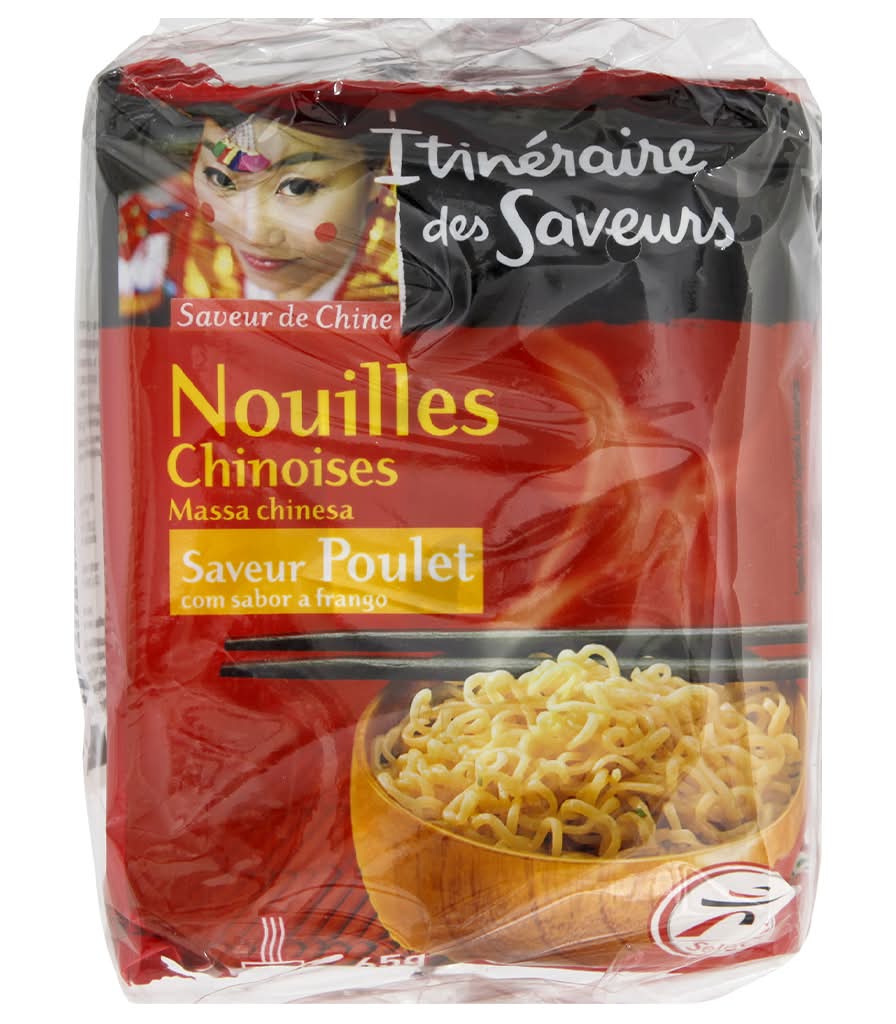 ItinÃ©raire des Saveurs - Massa chinesa frango 3x65g, 3x65g