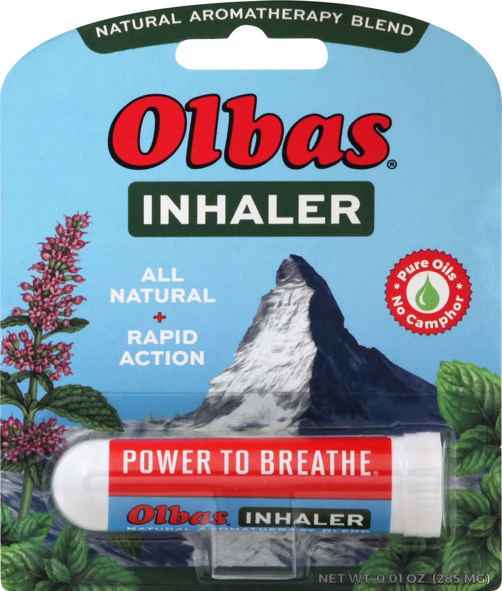 Olbas All Natural Pure Oil No Camphor Inhaler (0.01 oz)