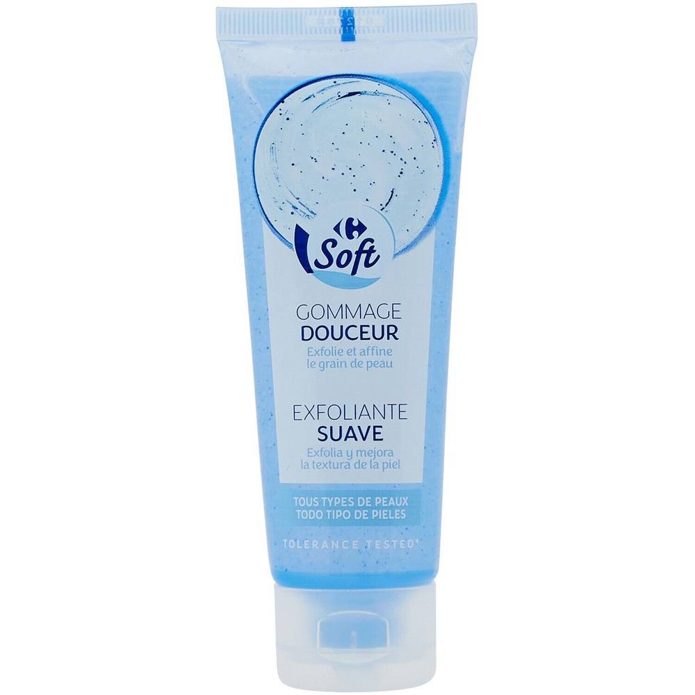 Carrefour Soft - Gommage visage douceur (75 ml)