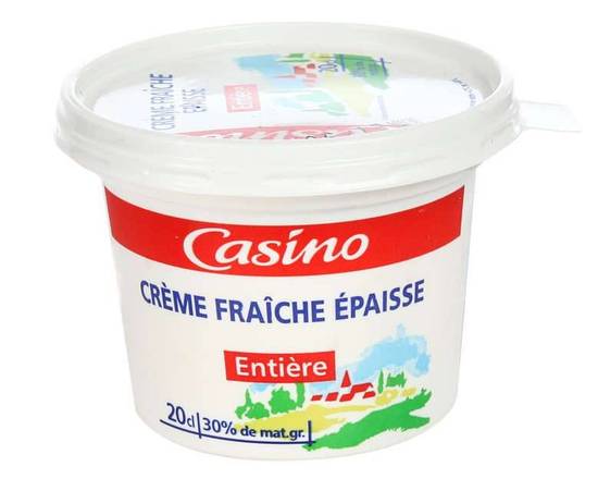 Crèmefraîche épaisse30%mg Casino 20 cl