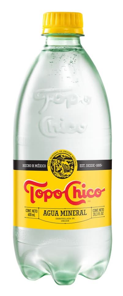 Topo Chico · Agua mineral (600 ml)