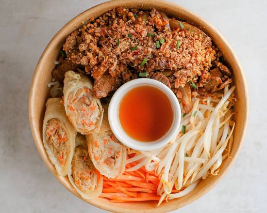 Bò bún poulet