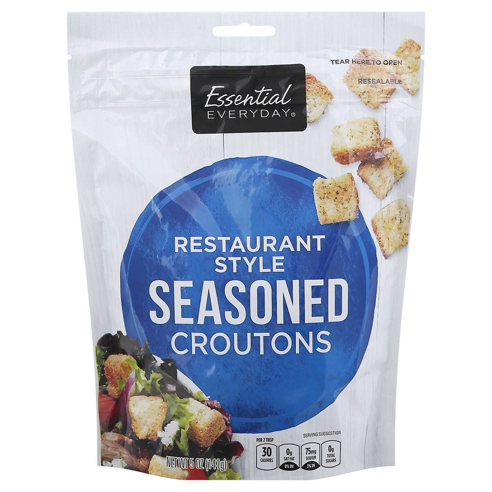 Essential Everyday Restaurant Style Seasoned Croutons (5 oz)