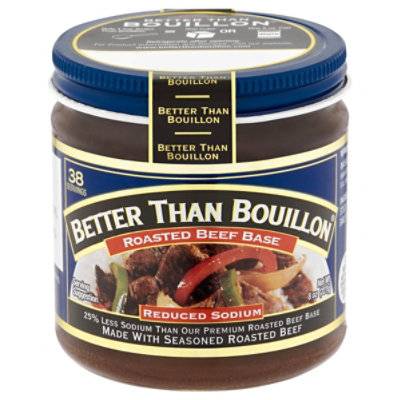 Better Than Bouillon Base Reduced Sodium Beef - 8 Oz