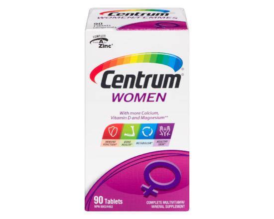 CENTRUM FOR WOMEN MULTIVITAMIN 90 PK