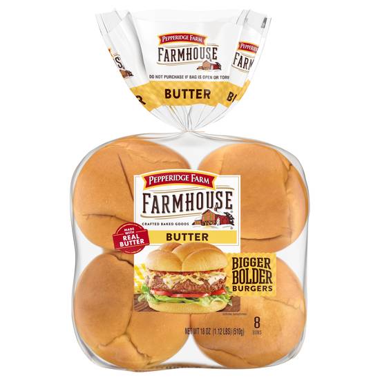Pepperidge Farm Farmhouse Butter Burger Buns (8 ct)