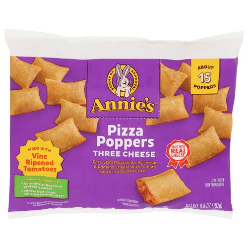 Annie's Homegrown Three Cheese Pizza Poppers