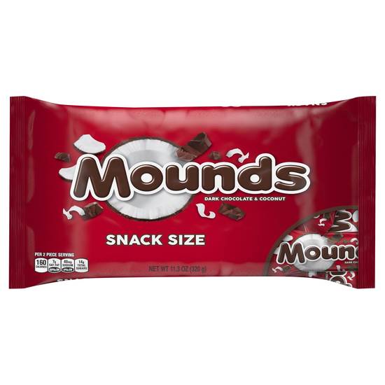 Mounds Snack Size Dark Chocolate & Coconut
