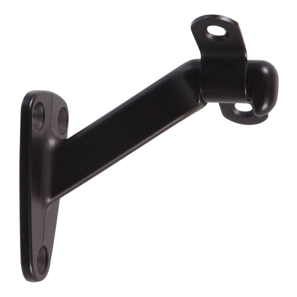 RELIABILT 1.25-in x 3-in Oil-Rubbed Bronze Finished Wrought Iron Handrail Bracket | 605714