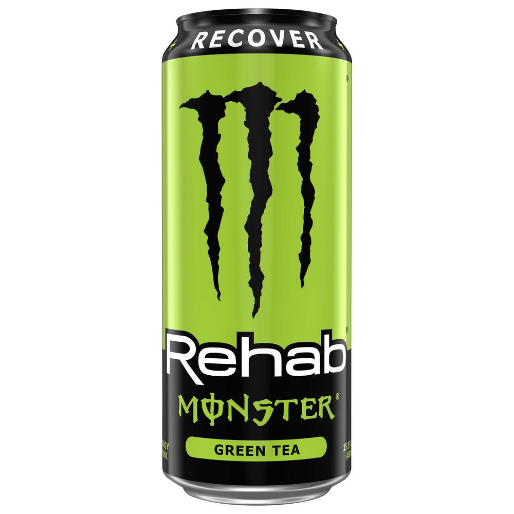 Monster Energy Recover Rehab Green Tea Energy Drink (15.5 fl oz)