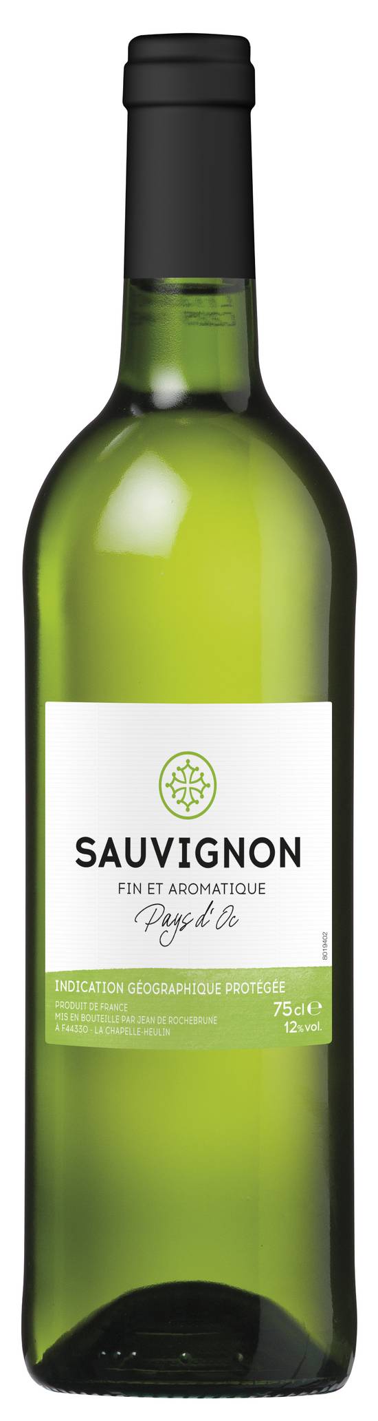 Les Produits U - Vin blanc IGP pays d'oc sauvignon (750 ml)