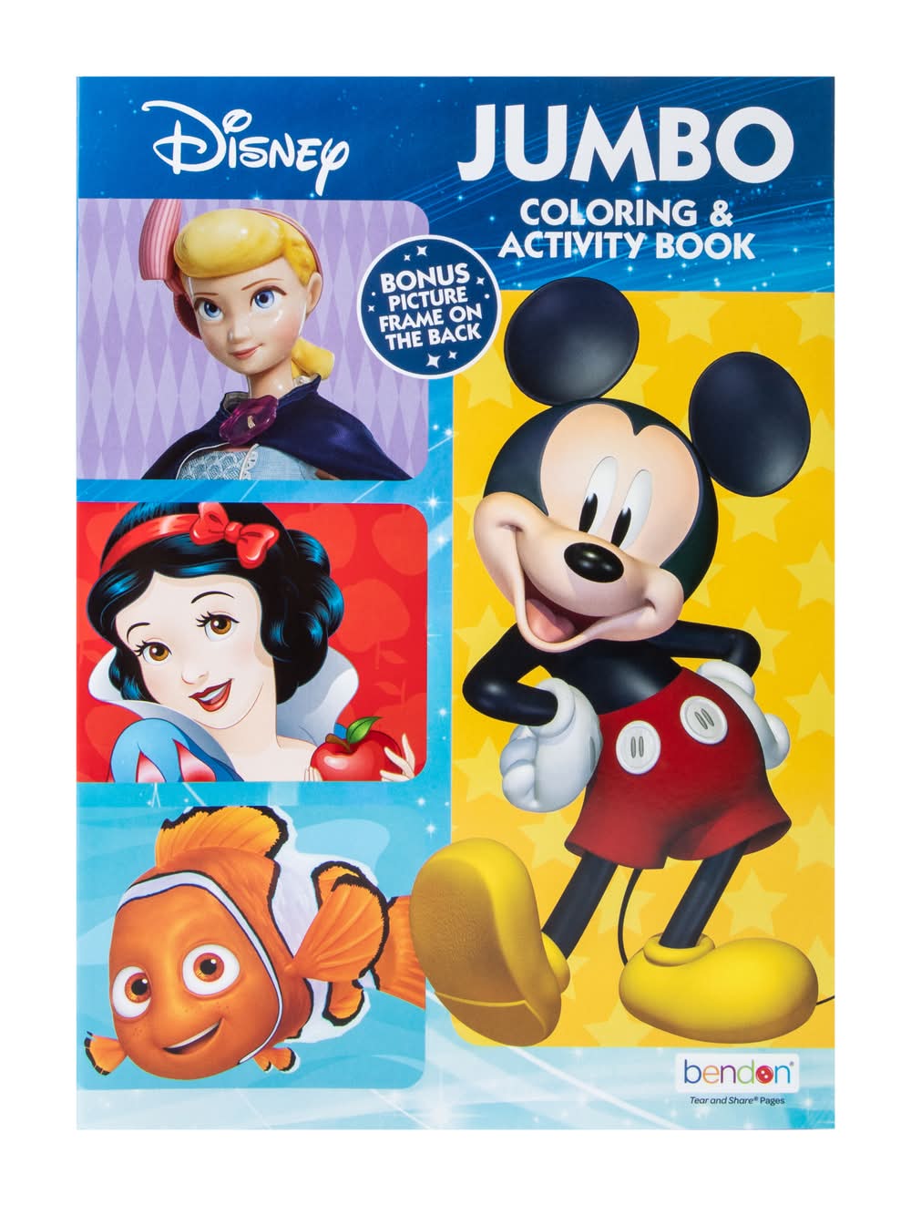 Licensed Jumbo Coloring & Activity Book Disney