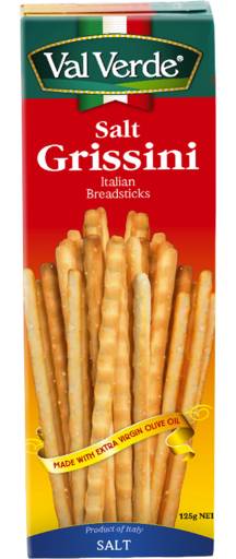 Val Verde Grissini Salt Breadsticks (125g)