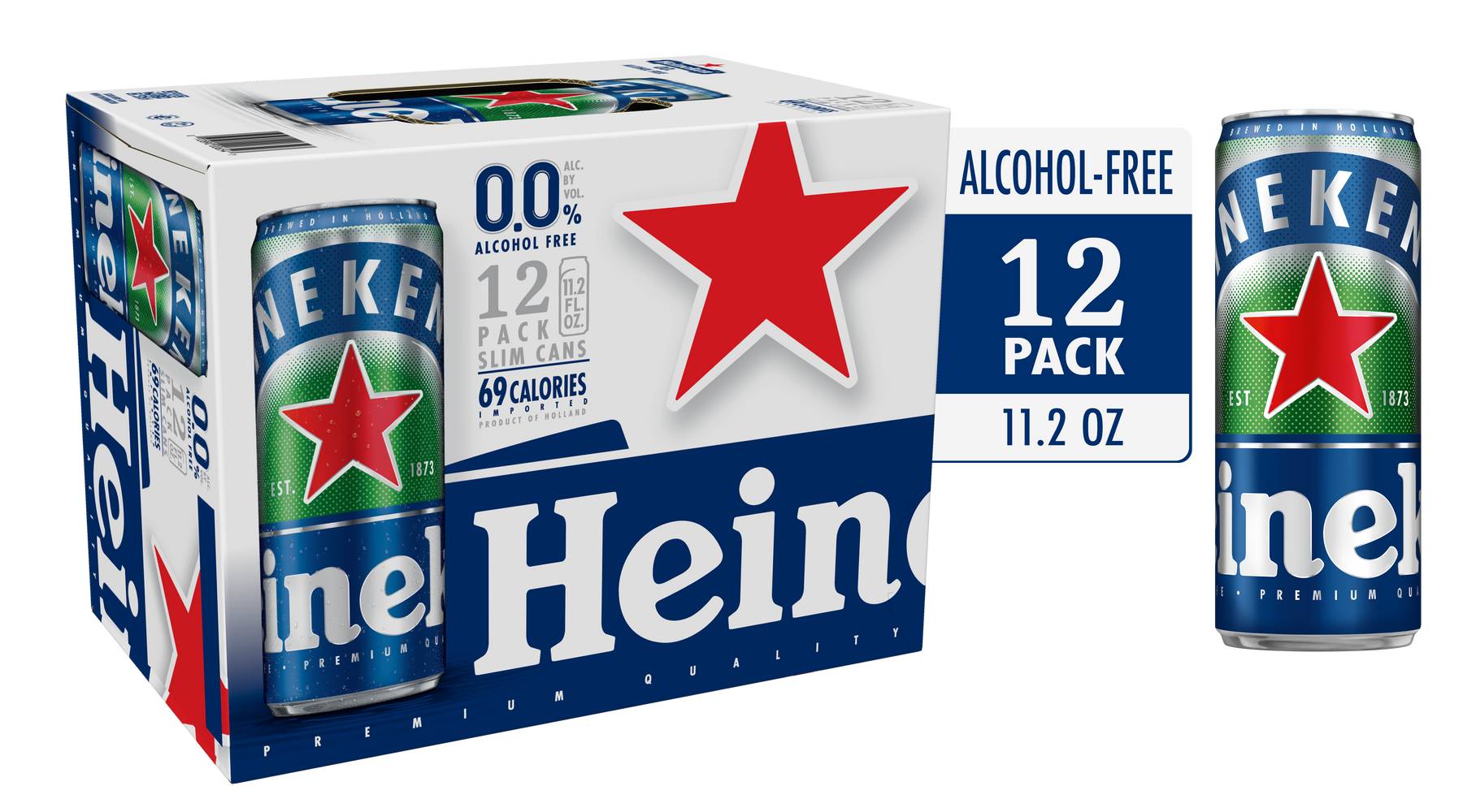 Heineken Non Alcoholic Beer (12 x 11.2 fl oz)
