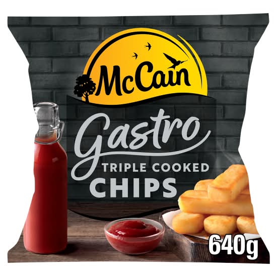 McCain Gastro Triple Cooked Chips (640g)