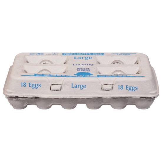 Lucerne Grade a Large Eggs