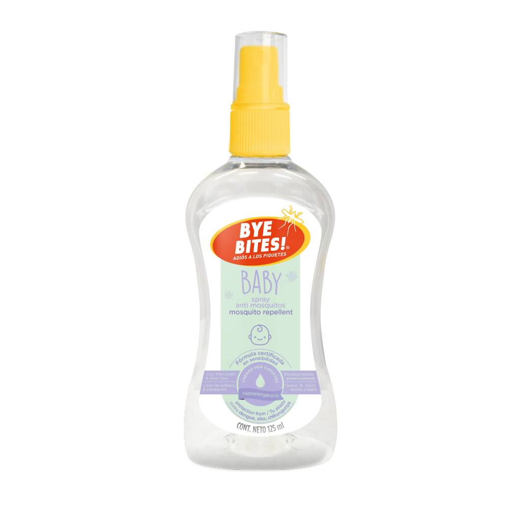 Bye Bites · Repelente de mosquitos para bebé (130 ml)