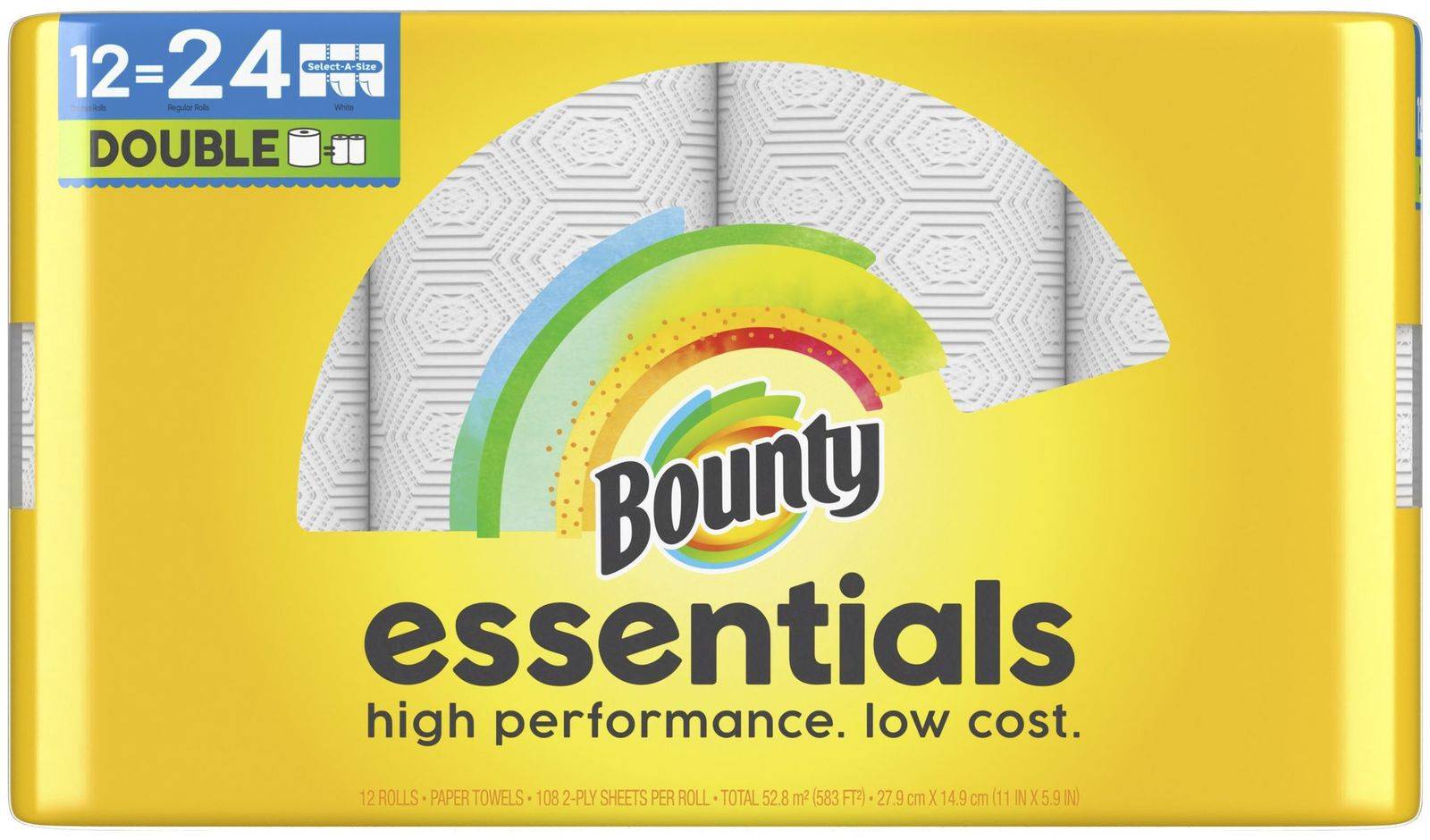 Bounty Essentials Paper Towel - 28ct (Case of 1)